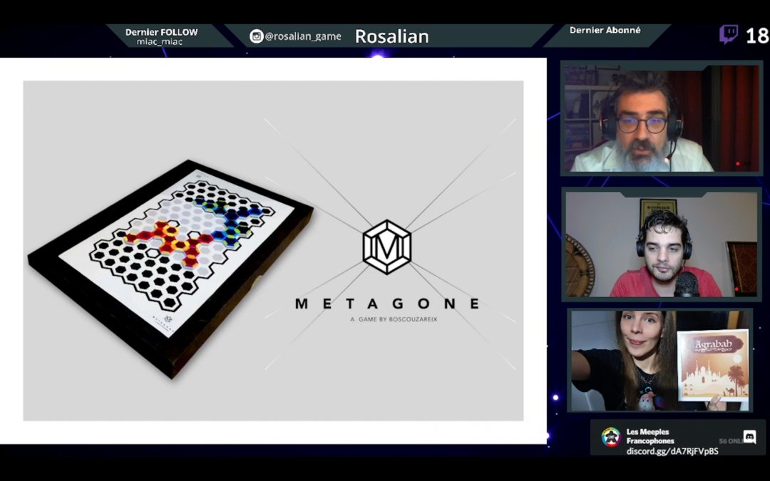 On parle de METAGONE sur Twitch